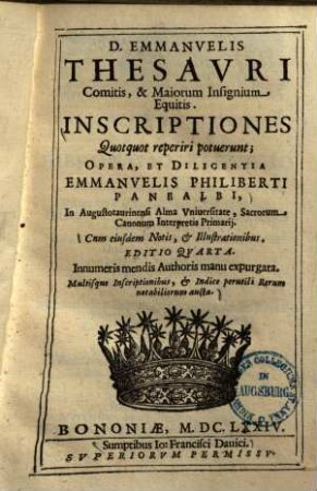 Inscriptiones quotquot reperiri potuerunt