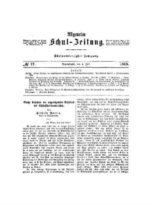 Einige Ursachen der ungenügenden Resultate des Schönschreibunterrichts