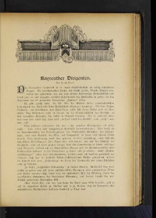 Bayreuther Dirigenten