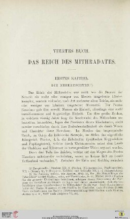 Viertes Buch: Das Reich des Mithradates