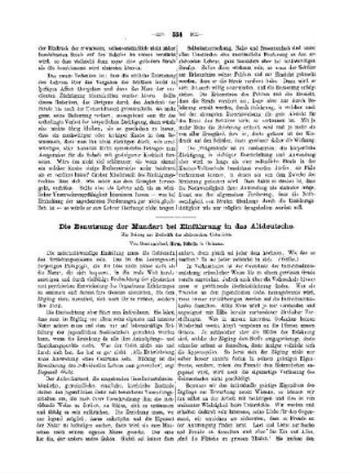 Die Benutzung der Mundart bei Einführung in das Altdeutsche