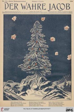 Nr. 742 (21. Dezember 1914) (Zweite Weihnachtsnummer)