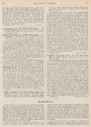 253-258 Nachrichten