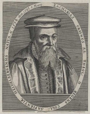 Bildnis des Zacharias Ursinus