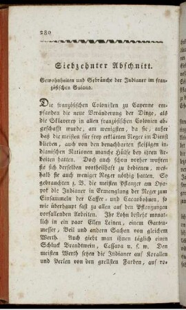 Siebzehnter Abschnitt.