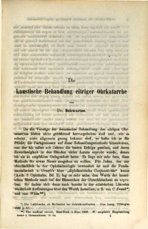 Archiv für Ohrenheilkunde. 4. 1869