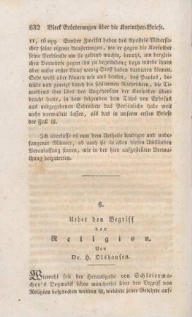 632-650 Ueber den Begriff der Religion