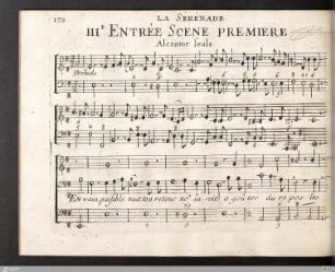 Troisième Entrée