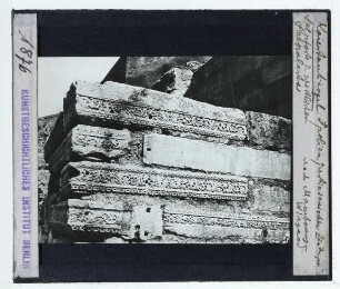 Istanbul, Bukoleon-Palast (Hornisdas-, Justinian-Palast) : Spolien