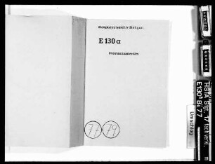 Verfassungsreform: Entwurf eines Verfassungsgesetzes betr. Abänderungen des IX. Kapitels der Verfassungsurkunde