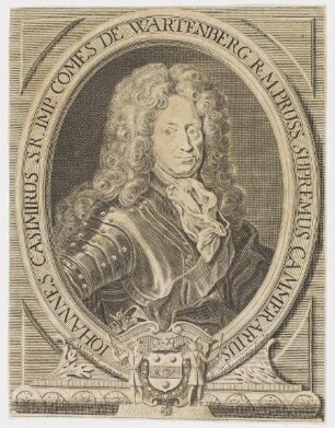 Bildnis des Iohannes Casimirus S.R. Imp. Comes de Wartenberg