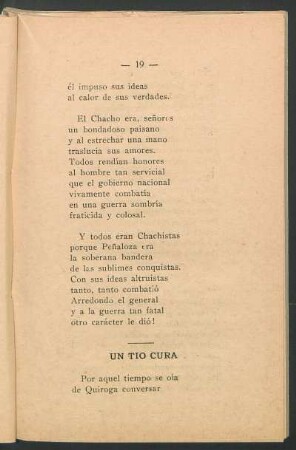 Un tío cura