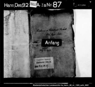 Relationen Franz Ludwig Wilhelm von Redens aus Rastatt Enthält: auch Druckschriften