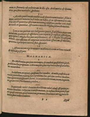 Mechanicae.