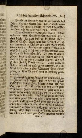 643-649, So sehr der Unglaube aller Zeiten hieraus, ...
