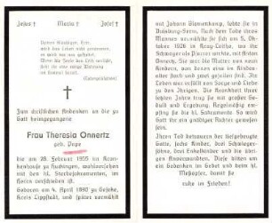 Onnertz, Theresia geb. Pape
