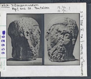 Köln, Schnütgen-Museum: Kopf aus St. Pantaleon