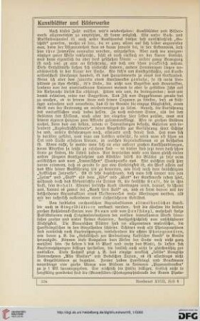 Literarischer Ratgeber des Kunstwart für 1905, [6]: Kunstblätter und Bilderwerke