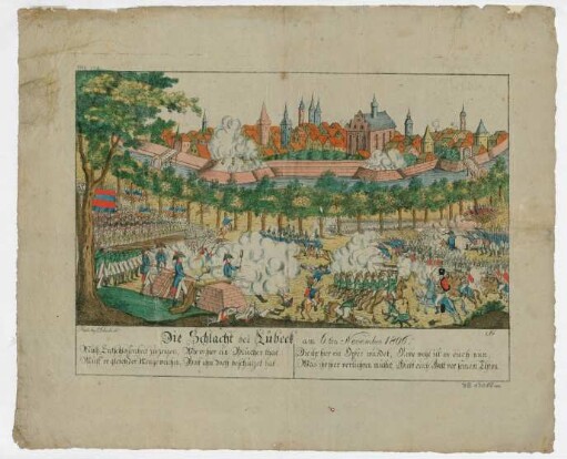 Die Schlacht bei Lübeck am 6ten November 1806