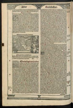 Incipit liber ecclesiasticus.