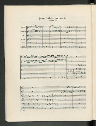 Jesu dulcis memoria Clacona