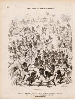 "Truppen-Revue und Concert in Kamerun"