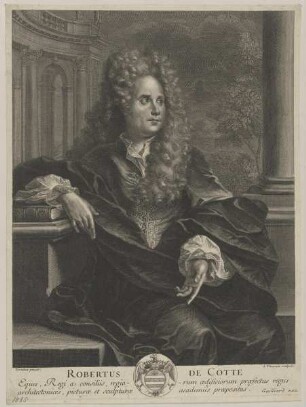 Bildnis des Robertus de Cotte