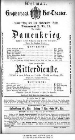 Ritterdienste