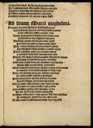 15r-16r, Ad diuam Mariam magdalenam