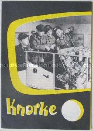 Reich illustrierte Propagandaschrift für eine Berufslaufbahn in der NVA