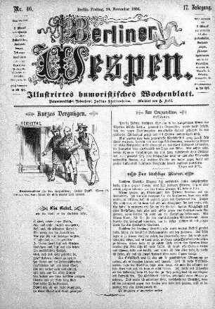 Nr. 46, 14.11.1884