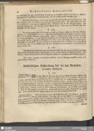 Umständlichere Beschreibung des bei den Versuchen gebrauchten Verfahrens