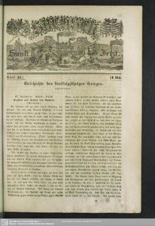 Geschichte des dreißigjährigen Krieges