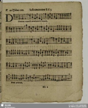 V. Domine exaudi