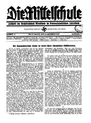 Die Hausmütterliche Klasse im Urteil ihrer ehemaligen Schülerinnen