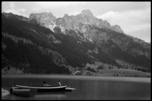 Grän: Haldensee mit Tannheimer Gruppe und Gimpel