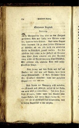 Siebentes Kapitel. Rettung