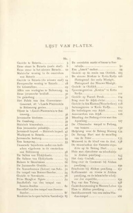 Lijst van platen