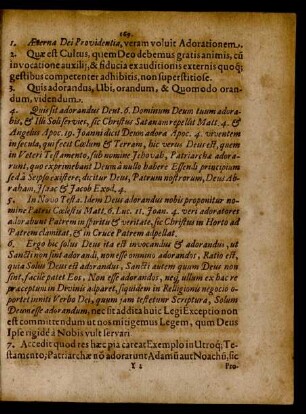 Aeterna Dei Providentia, veram voluit Adorationem ...