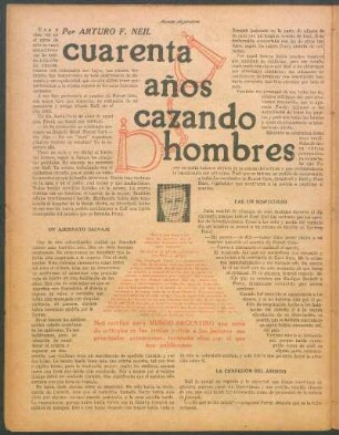 Cuarenta años cazando hombres