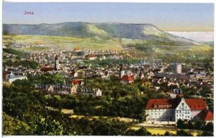 Jena. Blick auf Jena