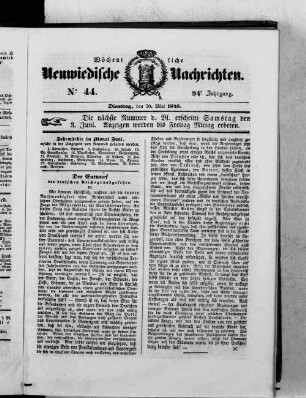 Neuwiedische Nachrichten