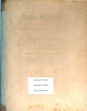 Flora Dalmatica : sive enumeratio stirpium vascularium quas hactenus in Dalmatia lectas et sibi digessit, 1