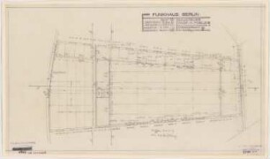 Haus des Rundfunks, Berlin-Charlottenburg: Saalbau 2, 2a, 6, Grundriss EG 1:100