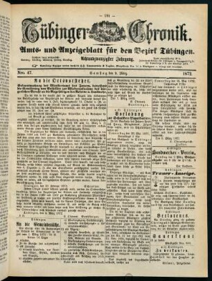 191-212, 9. März (Nro. 47) - 15. März (Nro. 51)