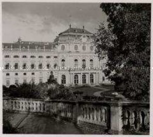 Würzburg, Würzburger Residenz, Gartenseite