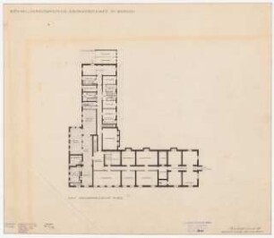 Jugoslawische Gesandtschaft, Berlin-Tiergarten: Grundriss Keller 1:200