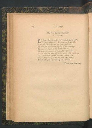 De "La Bonne Chanson" (Verlaine)