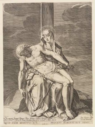 Der Leichnam Christi auf dem Schosse der Maria