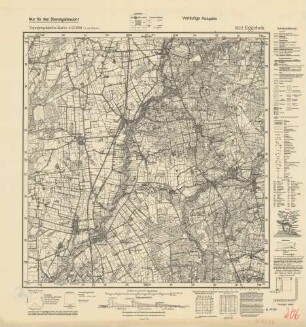 1322 (alte Nr.: 206) Eggebek, Topographische Karte 1:25000 (4-cm - Karte)